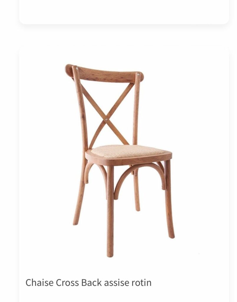 Chaise Bistrot Saint Remy