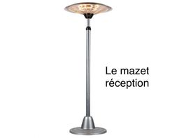 Parasol chauffant